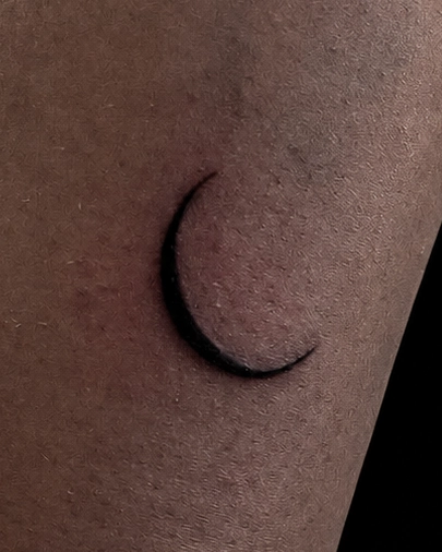 Símbolo minimalista de una sola línea